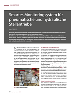 Smartes Monitoringsystem für pneumatische und hydraulische Stellantriebe