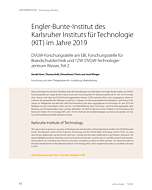 Engler-Bunte-Institut des Karlsruher Instituts für Technologie (KIT) im Jahre 2019