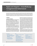 Digital und integriert – Instandhaltungsmanagement bei Gelsenwasser