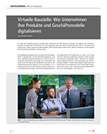 Virtuelle Baustelle: Wie Unternehmen ihre Produkte und Geschäftsmodelle digitalisierenVon Kenneth Verlinden