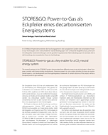 STORE&GO: Power-to-Gas als Eckpfeiler eines decarbonisierten Energiesystems