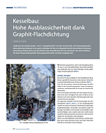 Kesselbau:Hohe Ausblassicherheit dankGraphit-Flachdichtung