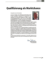 Qualifizierung als Marktchance