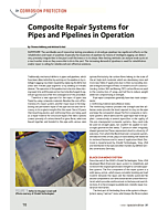 Composite Repair Systems for Pipes and Pipelines in Operation