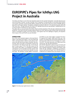 EUROPIPE’s Pipes for Ichthys LNG Project in Australia
