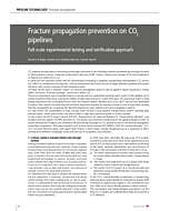 Fracture propagation prevention on CO2 pipelines