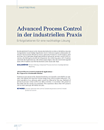 Advanced Process Control in der industriellen Praxis