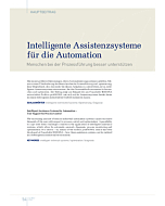 Intelligente Assistenzsysteme für die Automation
