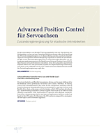 Advanced Position Control für Servoachsen