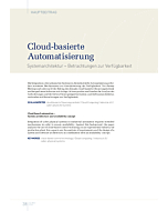 Cloud-basierte Automatisierung