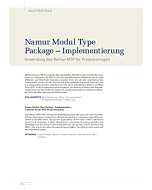 Namur Modul Type Package – Implementierung