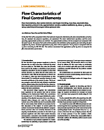 Flow Characteristics of Final Control Elements