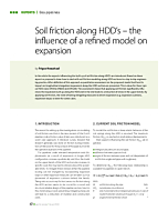 Soil friction along HDD's - the influence of a refined model on expansion