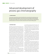Advanced development of process gas chromatography