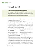 The EGF model