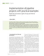 Implementation of pipeline projects with practical examples