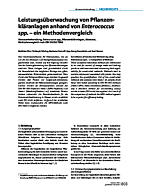 Leistungsüberwachung von Pflanzenkläranlagen anhand von Enterococcus spp. - ein Methodenvergleich