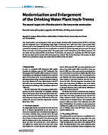 Modernisation and Enlargement of the Drinking Water Plant Irsch-Treves