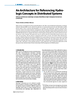 An Architecture for Referencing Hydro­logic Concepts in Distributed Systems