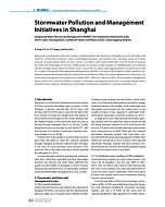 Stormwater Pollution and Management Initiatives in Shanghai
