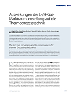Auswirkungen der L -/H-Gas-Marktraumumstellung auf die Thermoprozesstechnik
