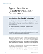 Big und Smart Data – Herausforderungen in der Prozess­industrie