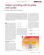 Carbon controlling with O2-probe and L-probe