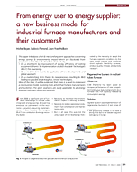 From energy user to energy supplier: a new business model for industrial furnace manufacturers and their customers?
