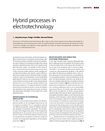 Hybrid processes in electrotechnology