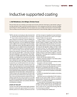 Inductive supported coating