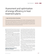 Assessment and optimisation of energy efficiency in heat treatment plants