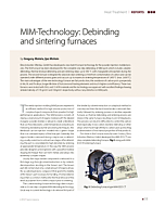 MIM-Technology: Debinding and sintering furnaces