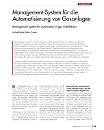 Management-System für die Automatisierung von Gasanlagen