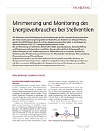 Minimierung und Monitoring des Energieverbrauches bei Stellventilen