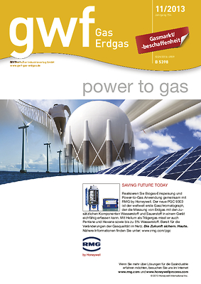 gwf - Gas|Erdgas - Ausgabe 11 2013