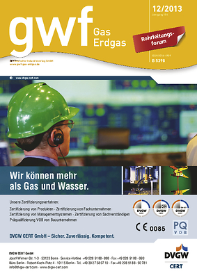 gwf - Gas|Erdgas - Ausgabe 12 2013