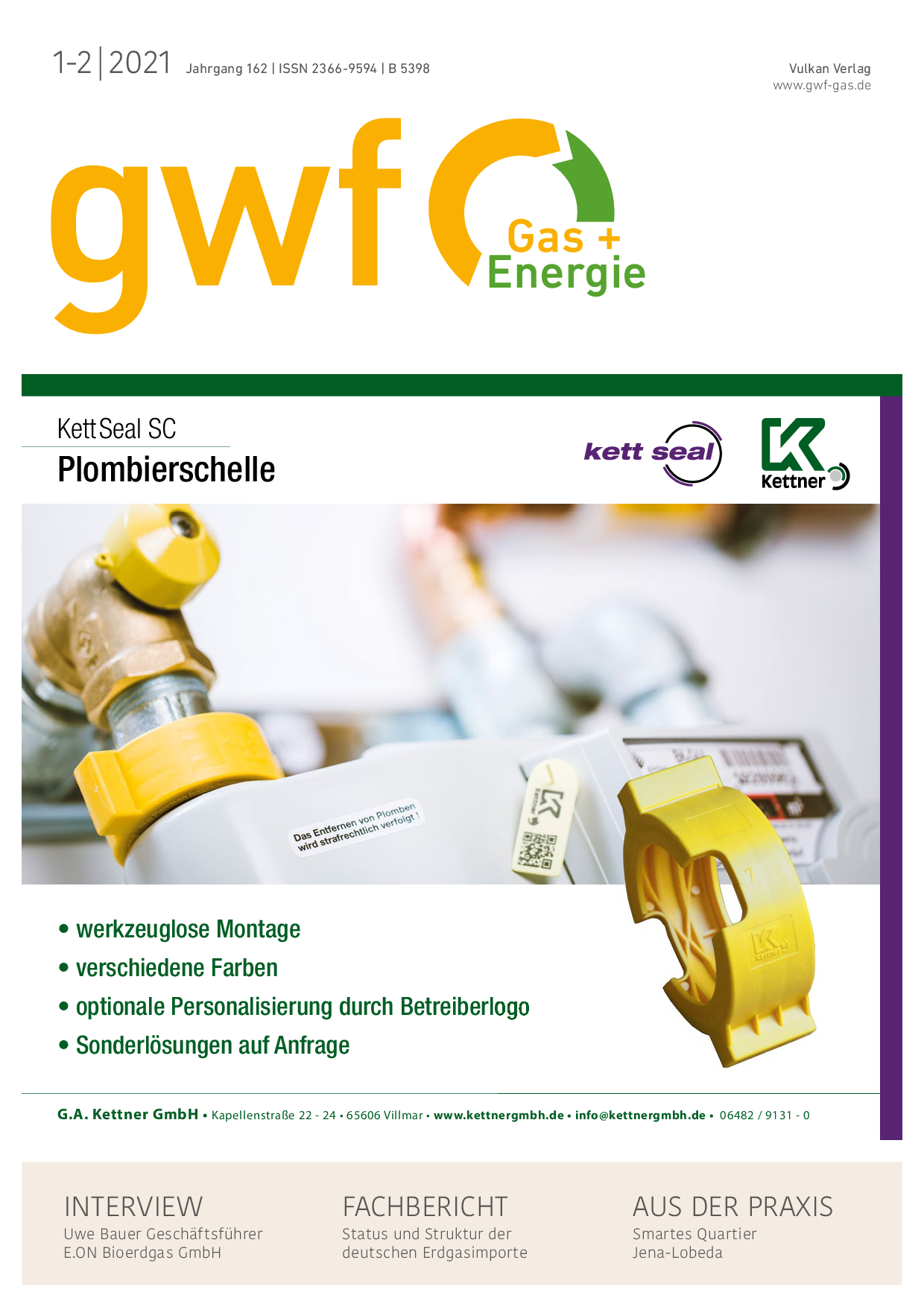 gwf Gas+Energie - 01-02 2021