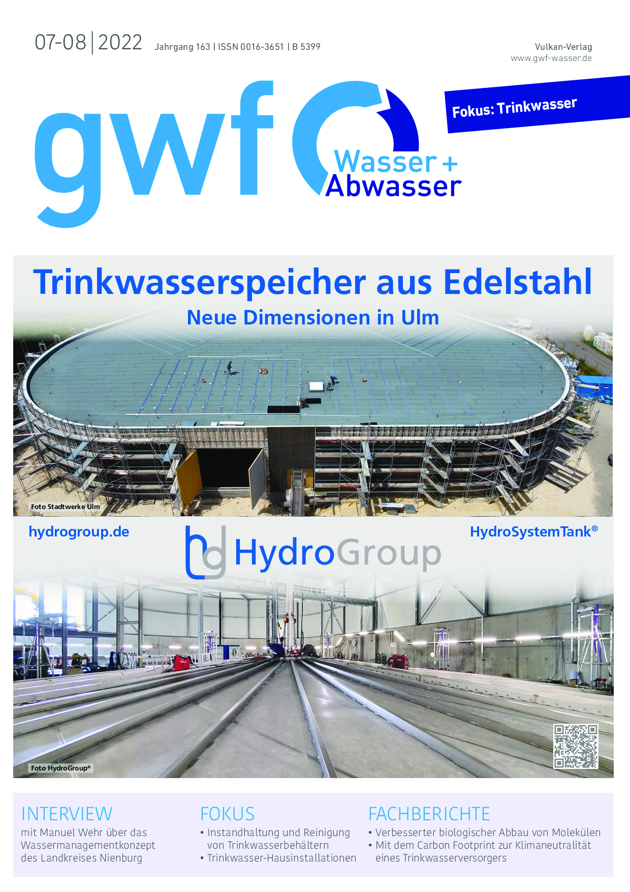 gwf - Wasser|Abwasser - 07-08 2022