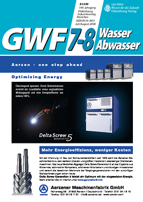 gwf - Wasser|Abwasser - Ausgabe 07-08 2008