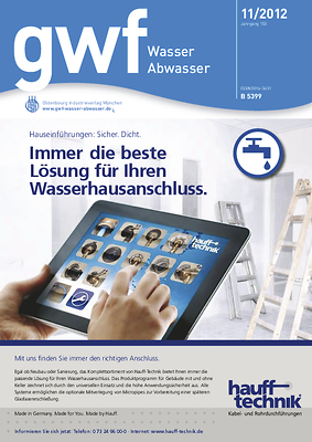 gwf - Wasser|Abwasser - Ausgabe 11 2012