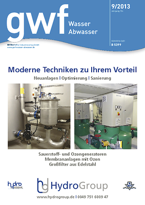 gwf - Wasser|Abwasser - Ausgabe 09 2013