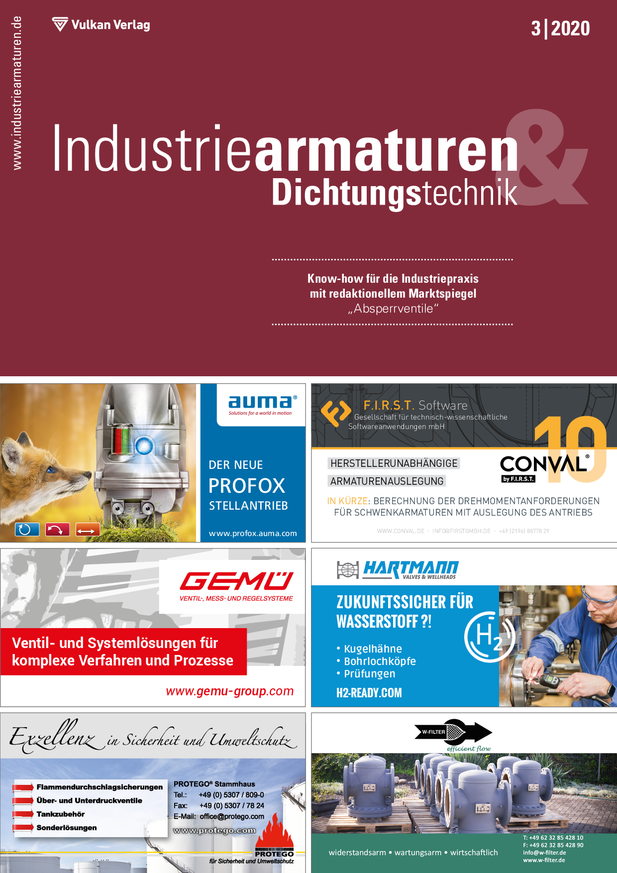 Industriearmaturen - 03 2020