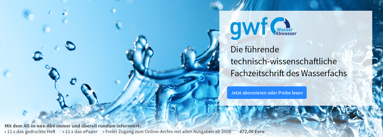 gwf Wasser abonnieren