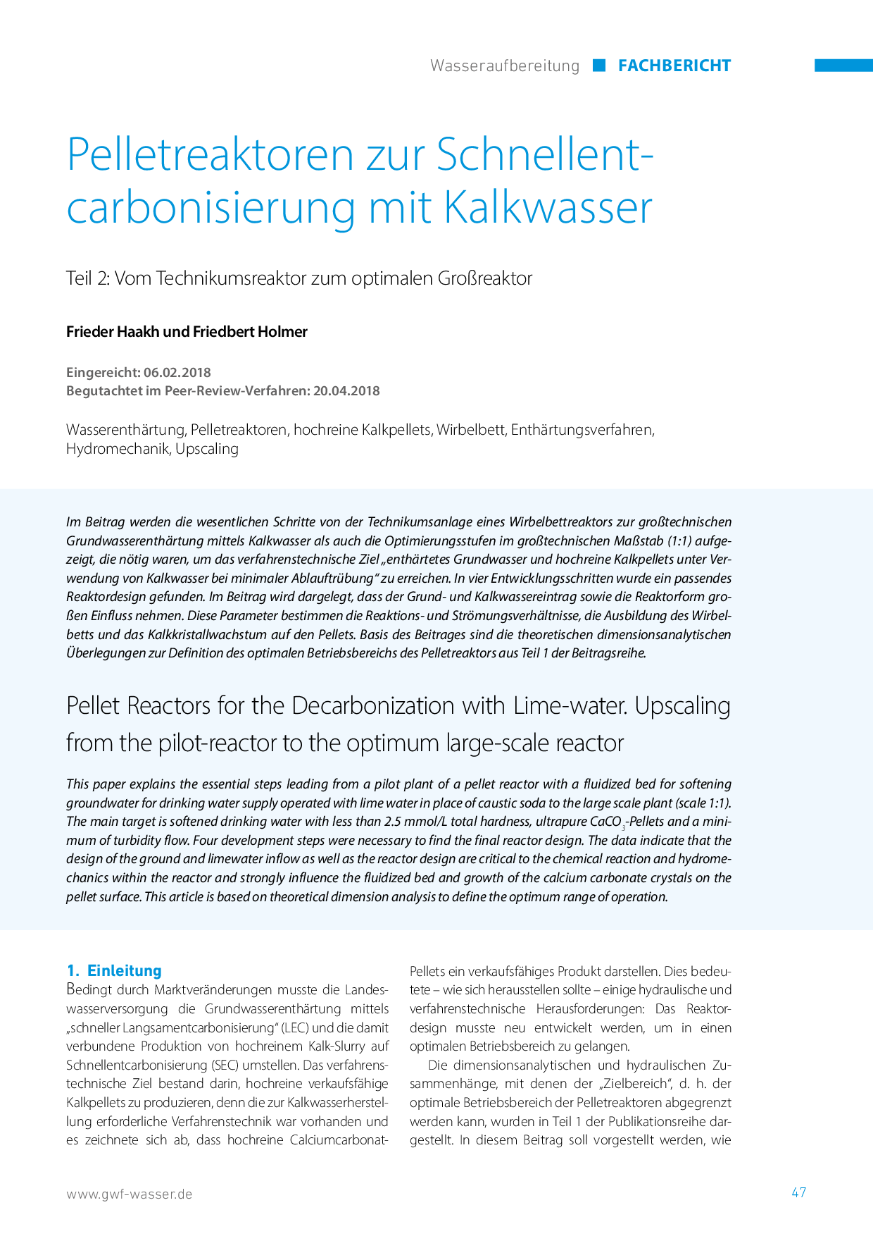 Das Konfliktfeld von Wasserwirtschaft und Landwirtschaft – eine Systemseanaly