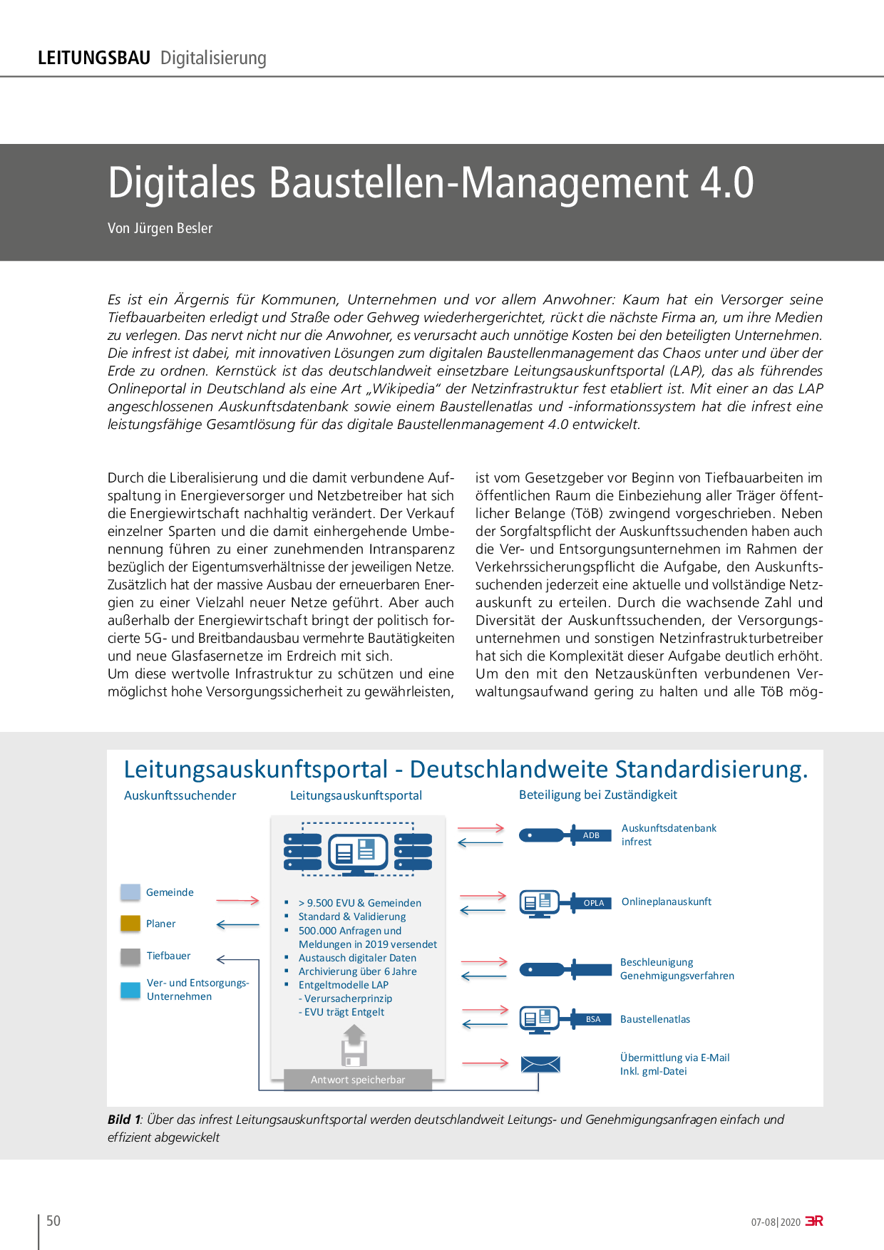 Digitales Baustellen-Management 4.0