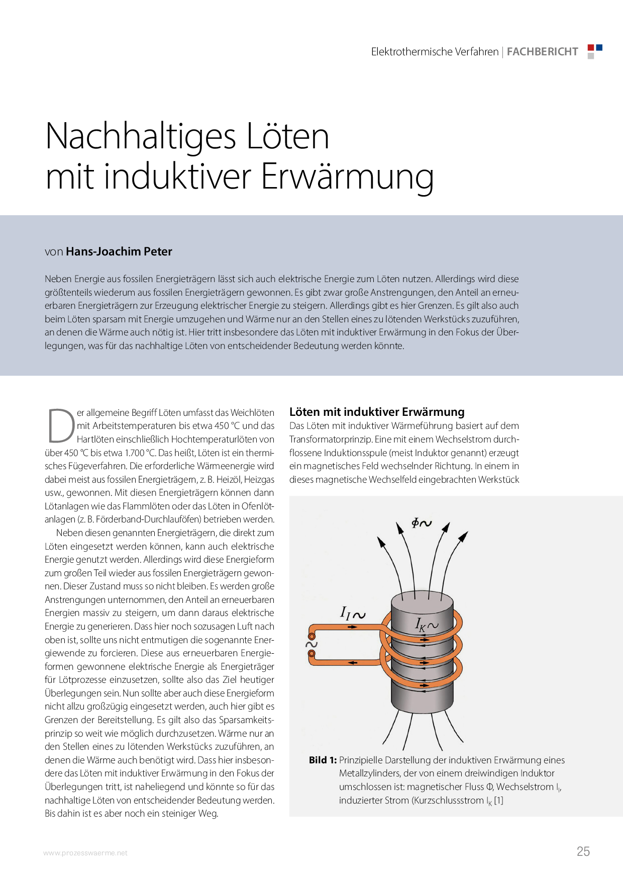 Nachhaltiges Löten mit induktiver Erwärmung