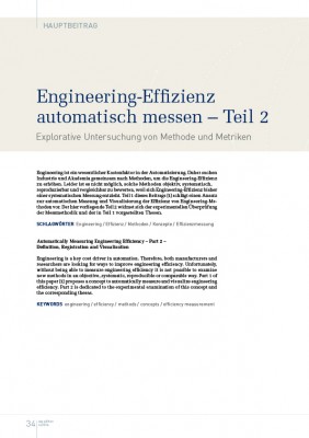 Engineering-Effizienz automatisch messen – Teil 2