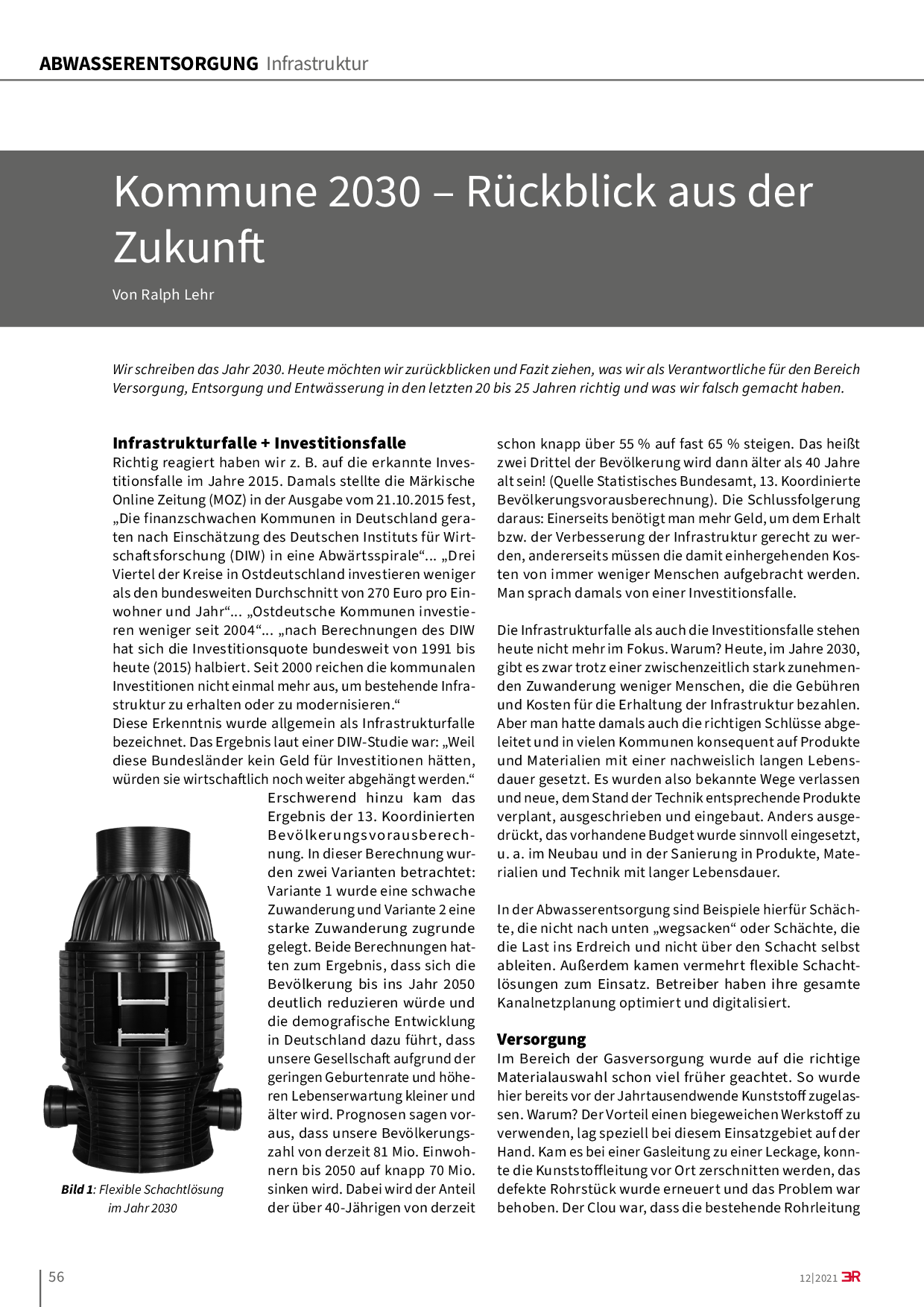 Kommune 2030 – Rückblick aus der Zukunft