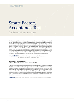 Smart Factory Acceptance Test