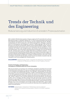 Trends der Technik und des Engineering